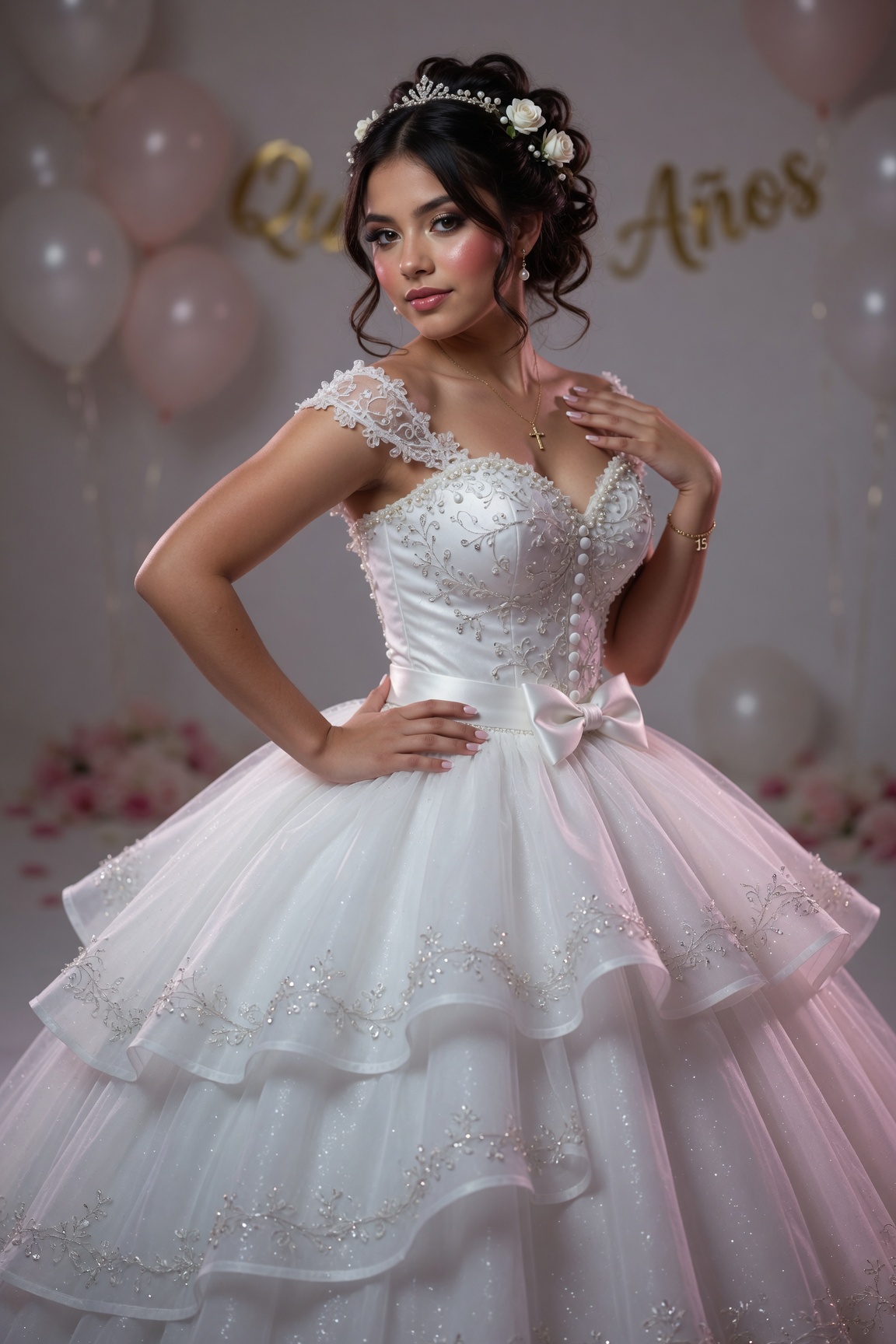 Foto de la quinceañera